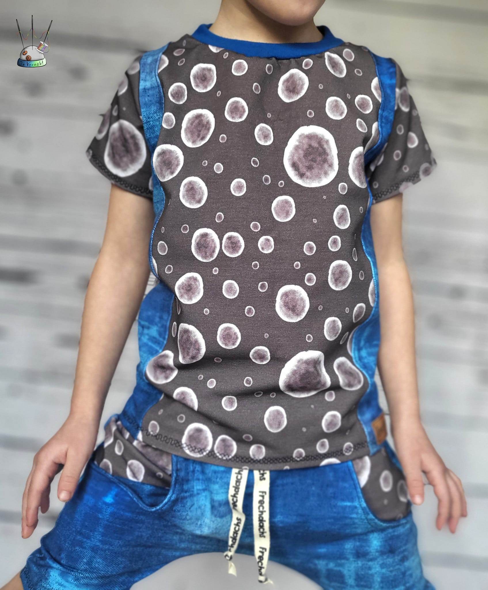 Schnittmuster Shirt Laurin Gr.56 -122 - Sewando