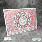 Plotterdatei Zwillinge mit Pfingstrose, Sublimation, Digistamp, Digipaper - Sewando