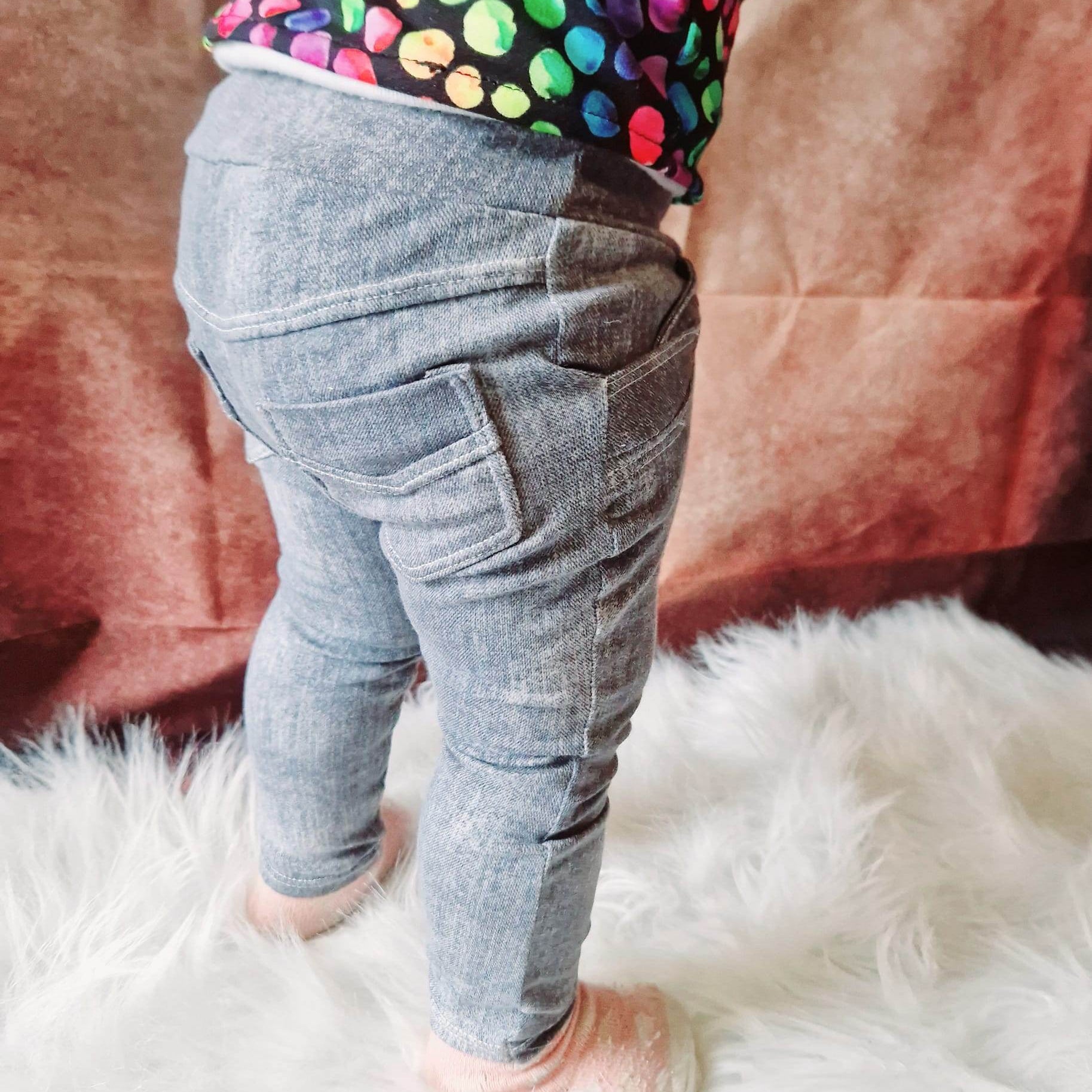 Schnittmuster Jeggings Stacey für Windelkinder Gr. 74-122 - Sewando