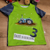 Schnittmuster Basicshirt Shirt für Jungen Jamie Gr. 80-164 - Sewando