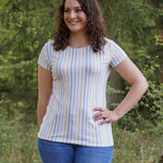 Schnittmuster Basic Shirt Baila für Damen Gr. 32-48 - Sewando
