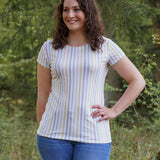 Schnittmuster Basic Shirt Baila für Damen Gr. 32-48 - Sewando
