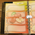 Digiset Äpfel, Digistamp, Digipaper, Plotterdatei, Sublimation, Druck - Sewando