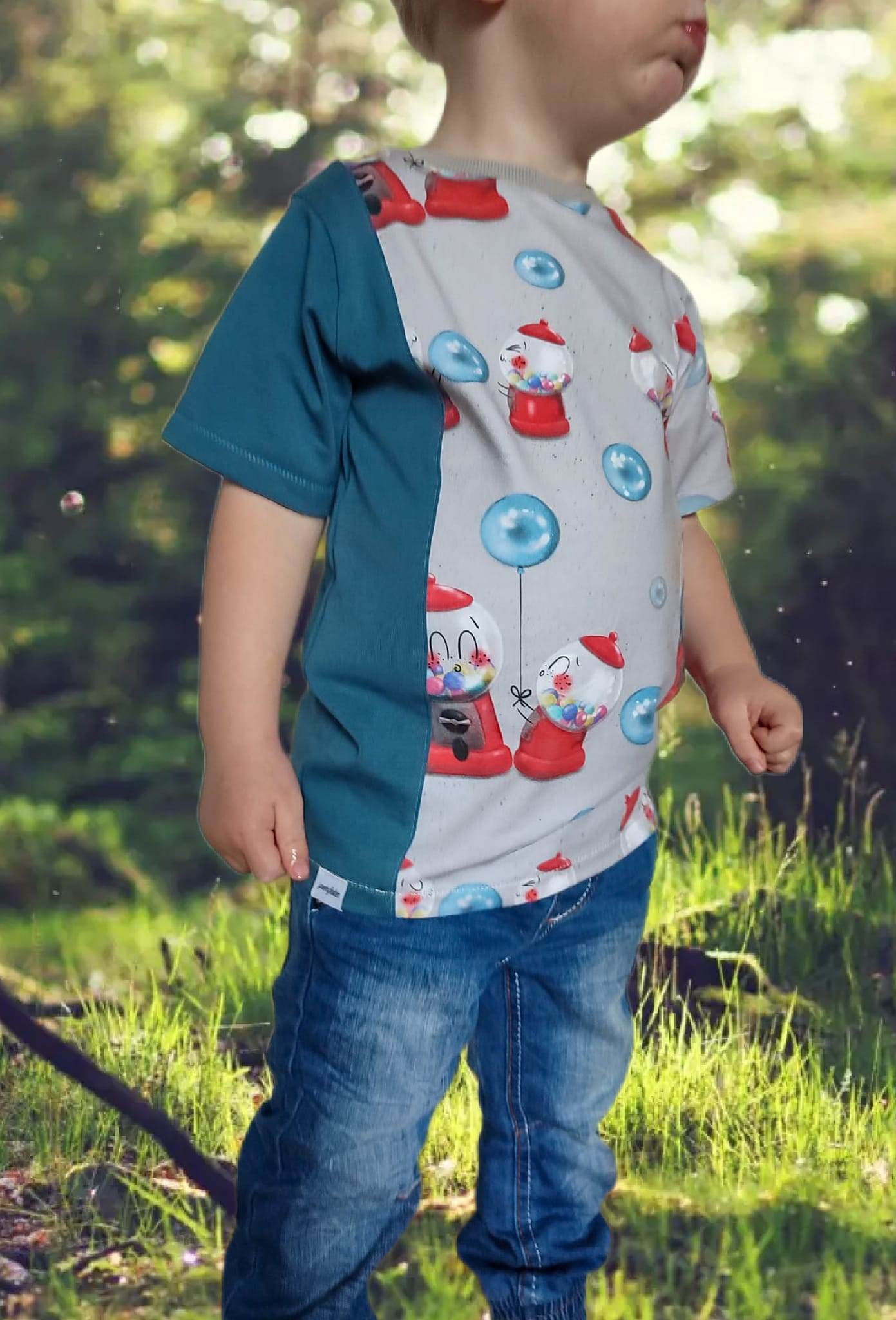 Schnittmuster Shirt Laurin Gr.56 -122 - Sewando