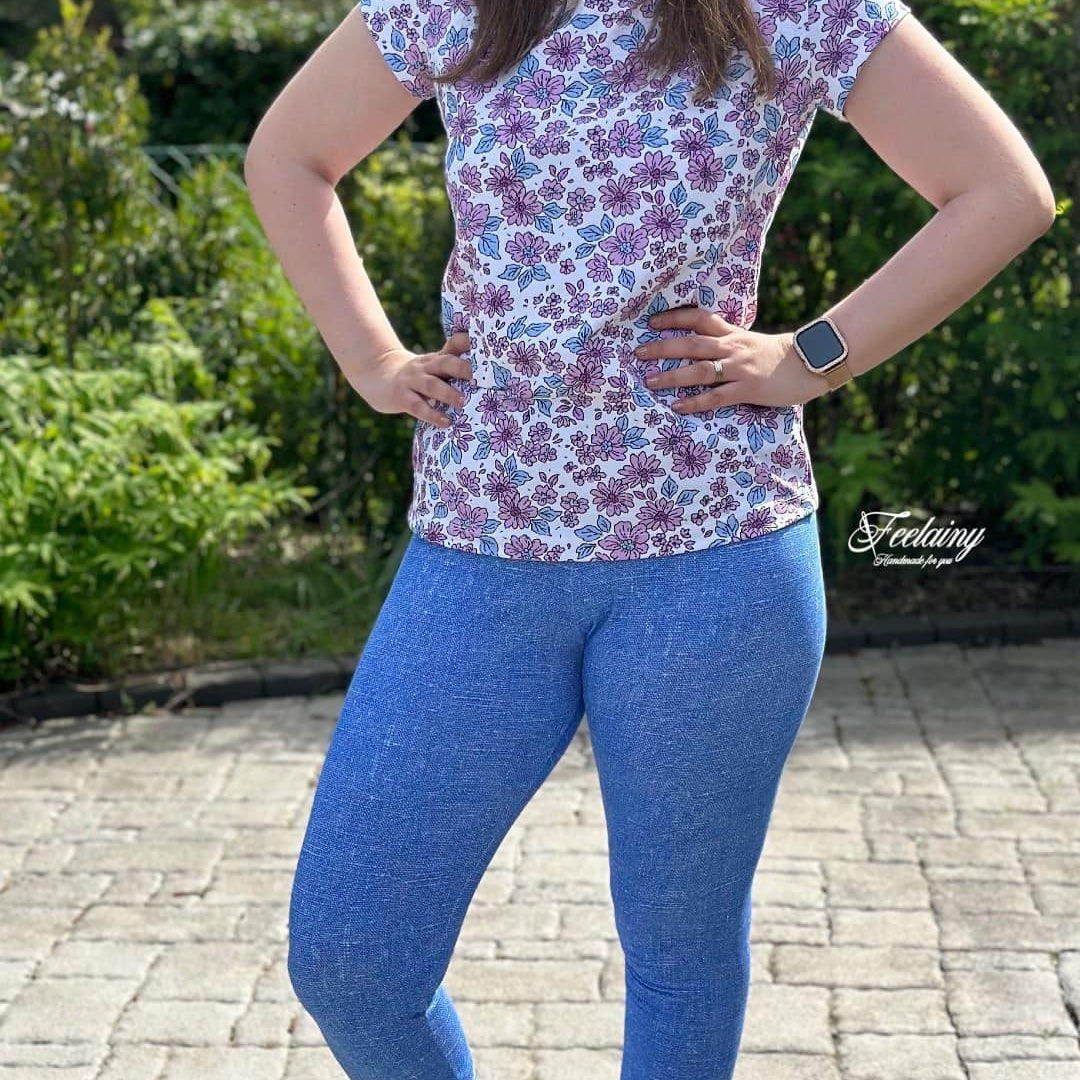Schnittmuster Basic Leggings Lio für Damen Gr. 32-46 - Sewando