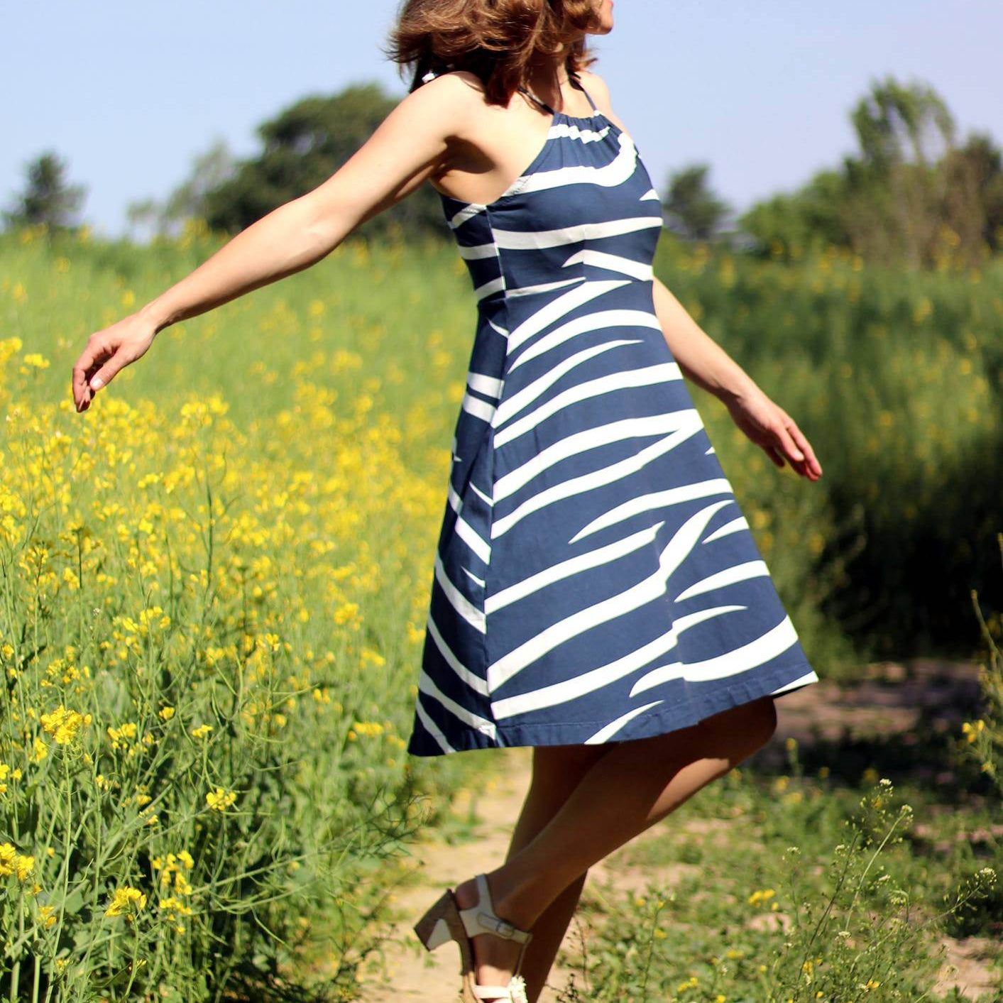Schnittmuster Big Speedy Sommerkleid Damen Gr. 32-48 - Sewando