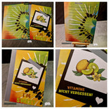 Digiset Kiwi, Plotten, Sublimation, Drucken, Digistamp, Digipaper - Sewando