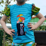 Schnittmuster Basicshirt Shirt für Mädchen Jamie Gr. 80-164 - Sewando