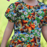 Schnittmuster Basicshirt Shirt für Mädchen Jamie Gr. 80-164 - Sewando