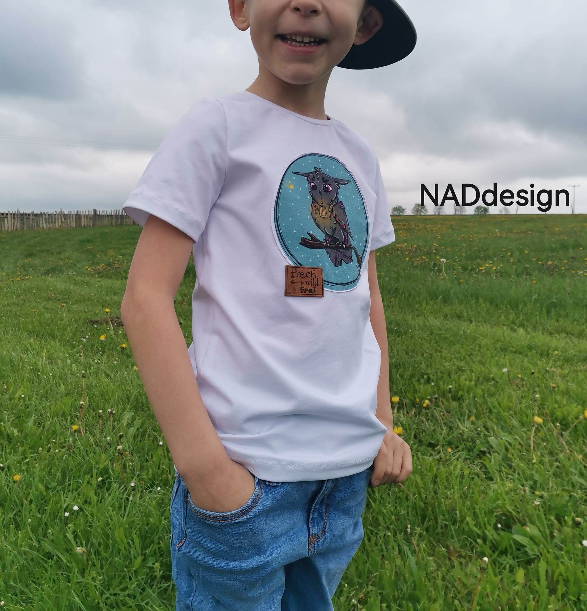 Schnittmuster Basicshirt Shirt für Jungen Jamie Gr. 80-164 - Sewando