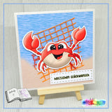 Digiset Karl der Krebs mit Rose Plotterdatei, Sublimation, Digistamp, Digipaper - Sewando