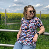 Schnittmuster Basic Shirt Baila für Damen Gr. 32-48 - Sewando