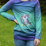 Schnittmuster Basicshirt Shirt für Mädchen Jamie Gr. 80-164 - Sewando