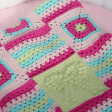 Häkelanleitung Babydecke aus Grannys "Große Liebe"