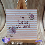 Digiset Hochzeits- und Geburtstagsset, Nr. 2 Dusty Rose Digipaper, Digistamp - Sewando