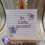 Digiset Hochzeits- und Geburtstagsset, Nr. 2 Dusty Rose Digipaper, Digistamp - Sewando