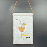 Stickdatei Single Line  "Cocktails"