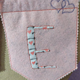 Stickdatei - Wimpelkette "LOVE"