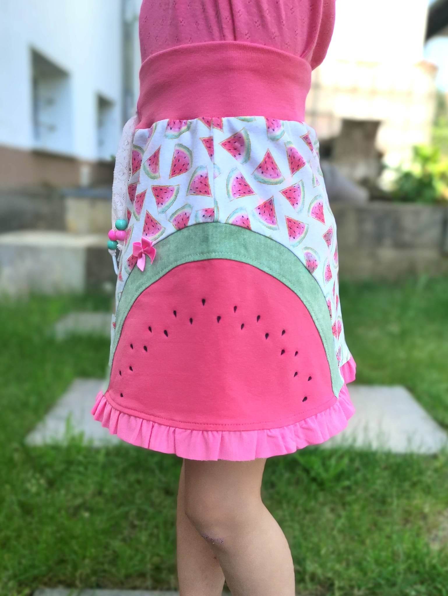 Schnittmuster / Sewing Pattern *Big Wave Skirt* Size 74-158 / 9m - 12 Years - Sewando