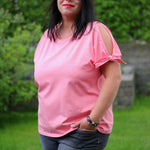 Schnittmuster Knotenshirt ASCHAU Gr. 32-56 - Sewando