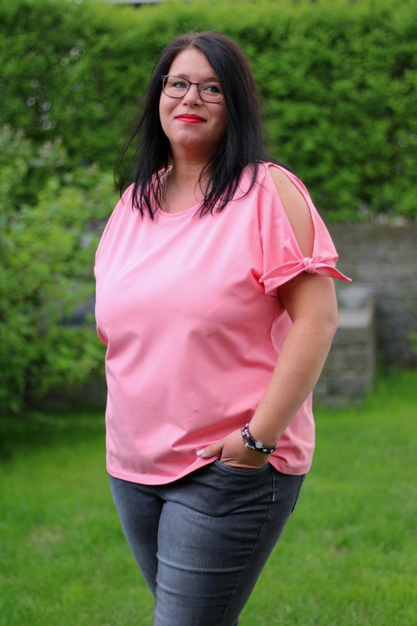 Schnittmuster Knotenshirt ASCHAU Gr. 32-56 - Sewando
