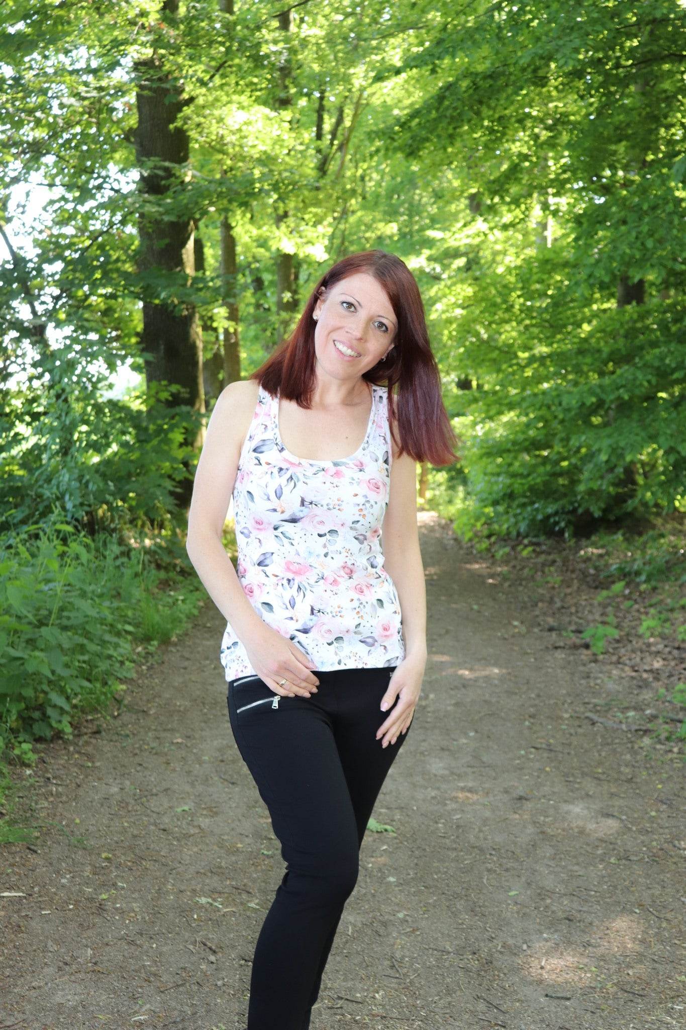 Schnittmuster Lia Racerback Tanktop für Damen Gr. 32-42 - Sewando