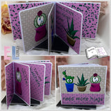 Digiset Kaktus Freunde Plotterdatei, Sublimation, Digistamp, Digipaper - Sewando