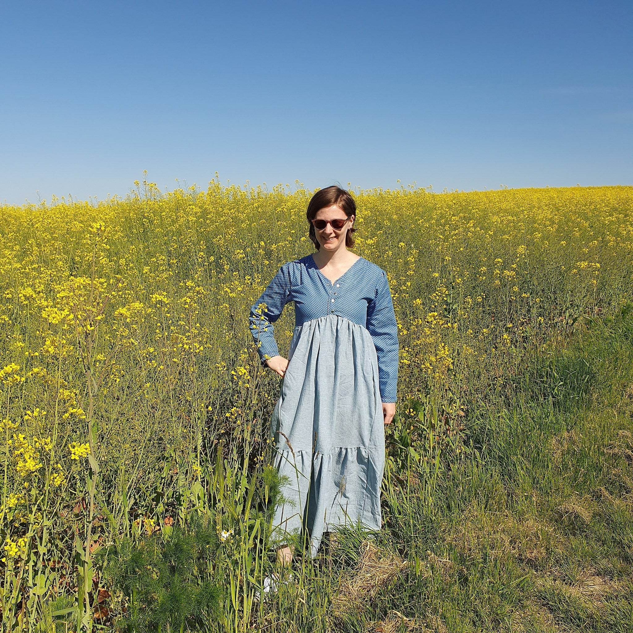 MANDØ.maxikleid | Damen | 32-52 | Schnitt : - Sewando