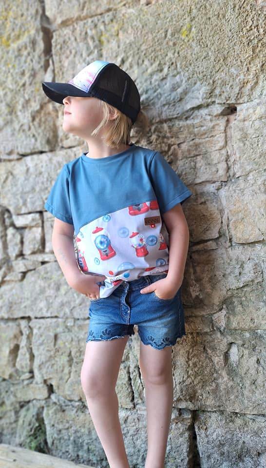 Schnittmuster LillyLio das Shirt Gr.122 - 176 - Sewando