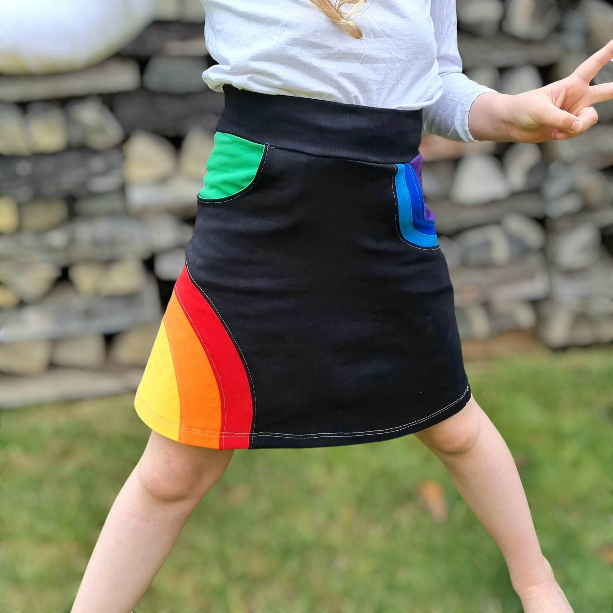Schnittmuster / Sewing Pattern *Big Wave Skirt* Size 74-158 / 9m - 12 Years - Sewando