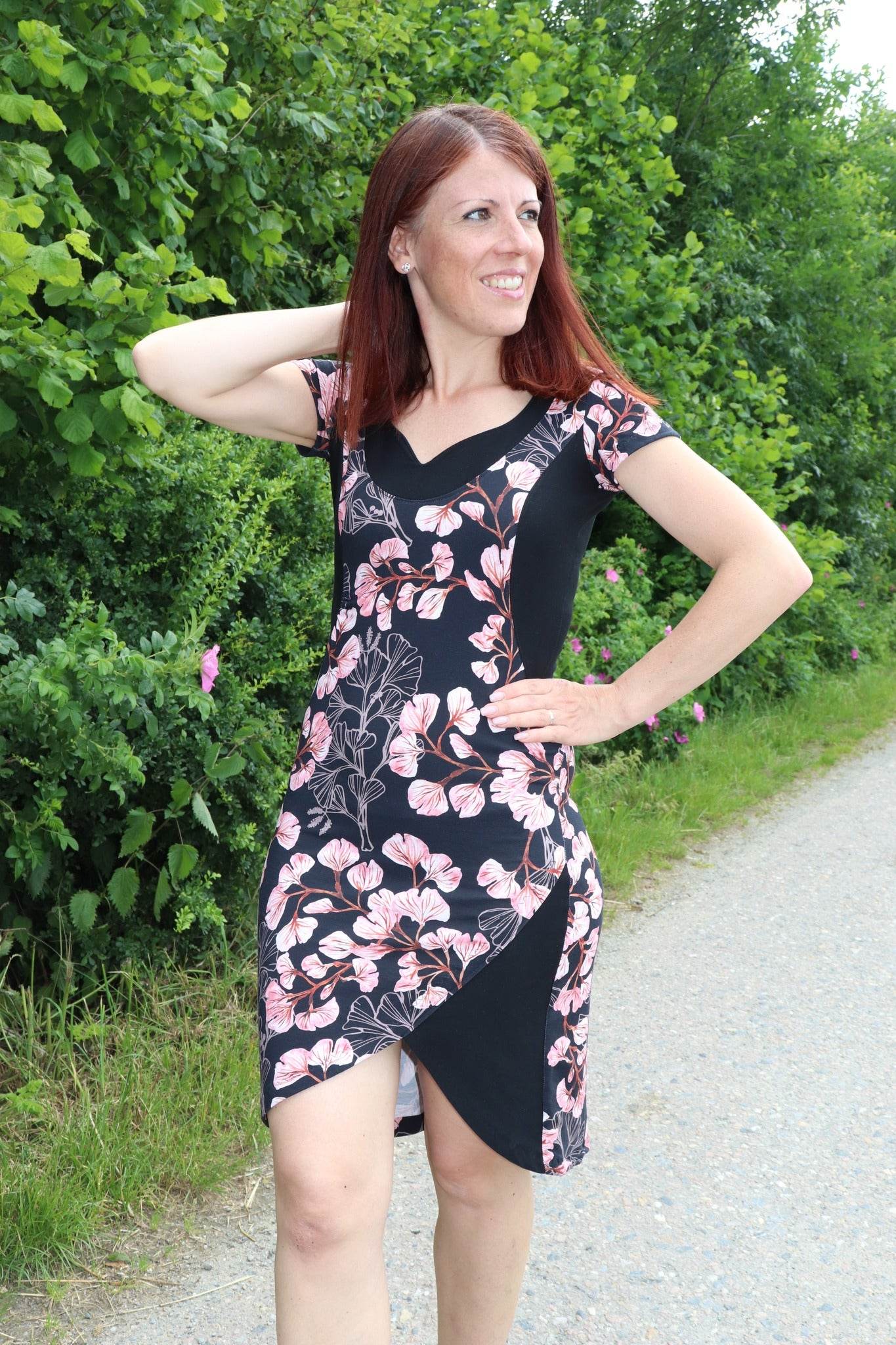 Schnittmuster Kleid mit Herzausschnitt Conny fGr. 32-48 - Sewando