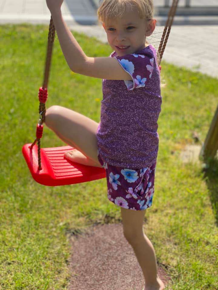 Schnittmuster Sommerhose Shorts für Kinder Amora Gr. 74-122 - Sewando