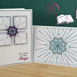 Digiset Strahlen Mandala, Plotterdatei, Sublimation, Digistamp, Digipaper - Sewando