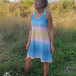 Schnittmuster Schlaf- und Strandkleid Racerback Kira für Damen Gr. 32-52 - Sewando
