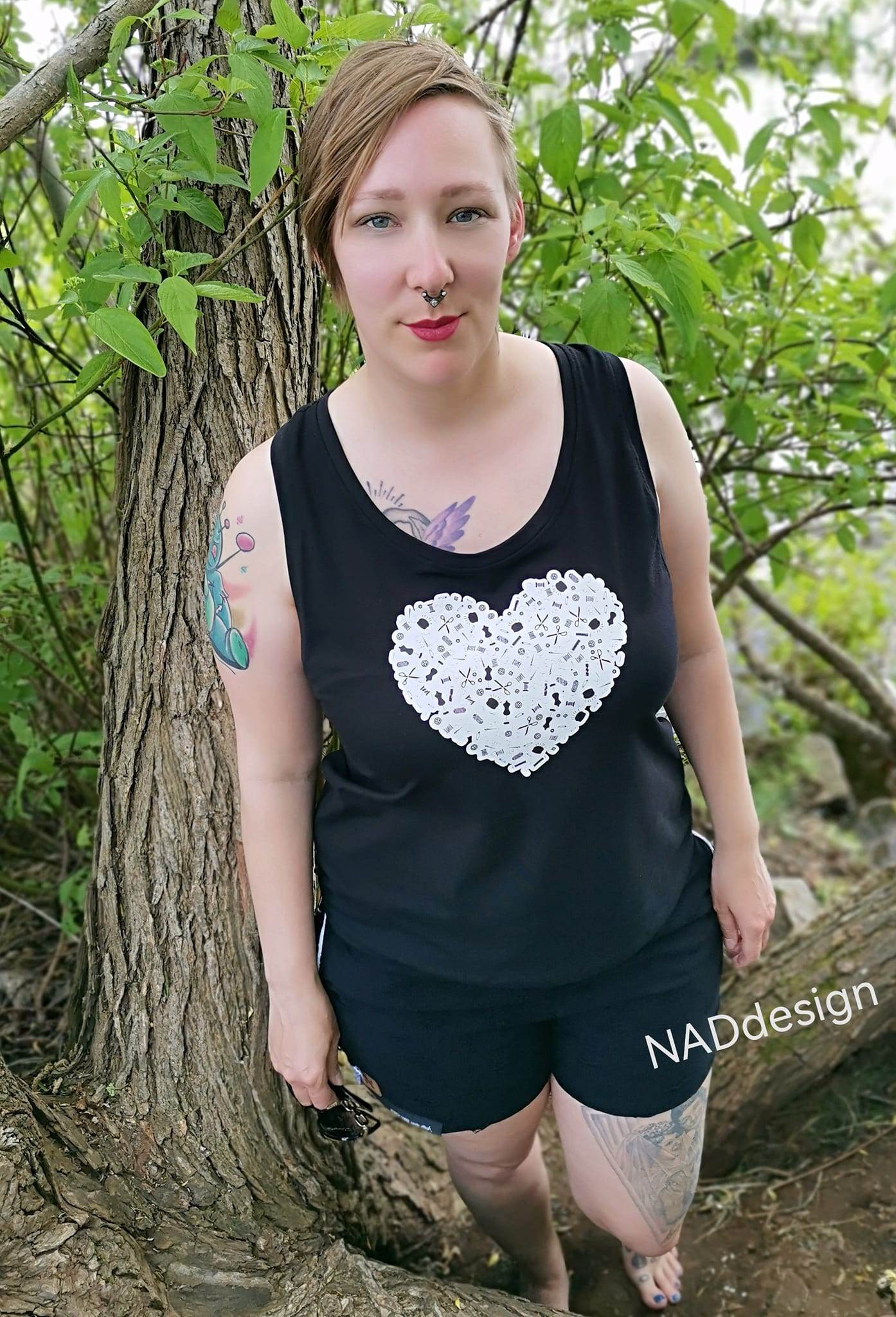 Schnittmuster Lia Racerback Tanktop für Damen Gr. 32-42 - Sewando