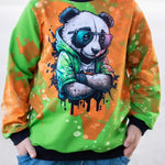 Sweatie Sweatpullover mit coolen Teilungen und Taschen - C: Familien-Sparpaket für 69cm-140cm Körpergröße - Sewando