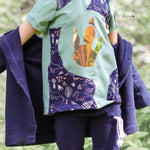Schnittmuster *Big Wave Shirt* #T-Shirt Gr. 74-152 - Sewando