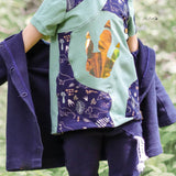 Schnittmuster *Big Wave Shirt* #T-Shirt Gr. 74-152 - Sewando