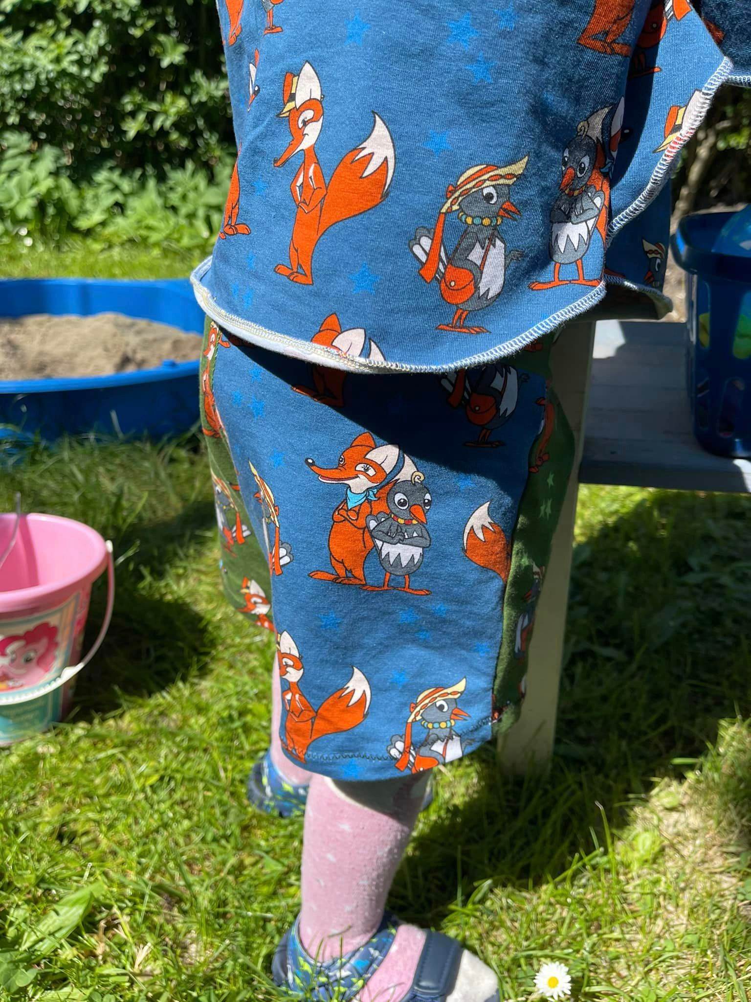 Schnittmuster Sommerhose Shorts für Kinder Amora Gr. 74-122 - Sewando