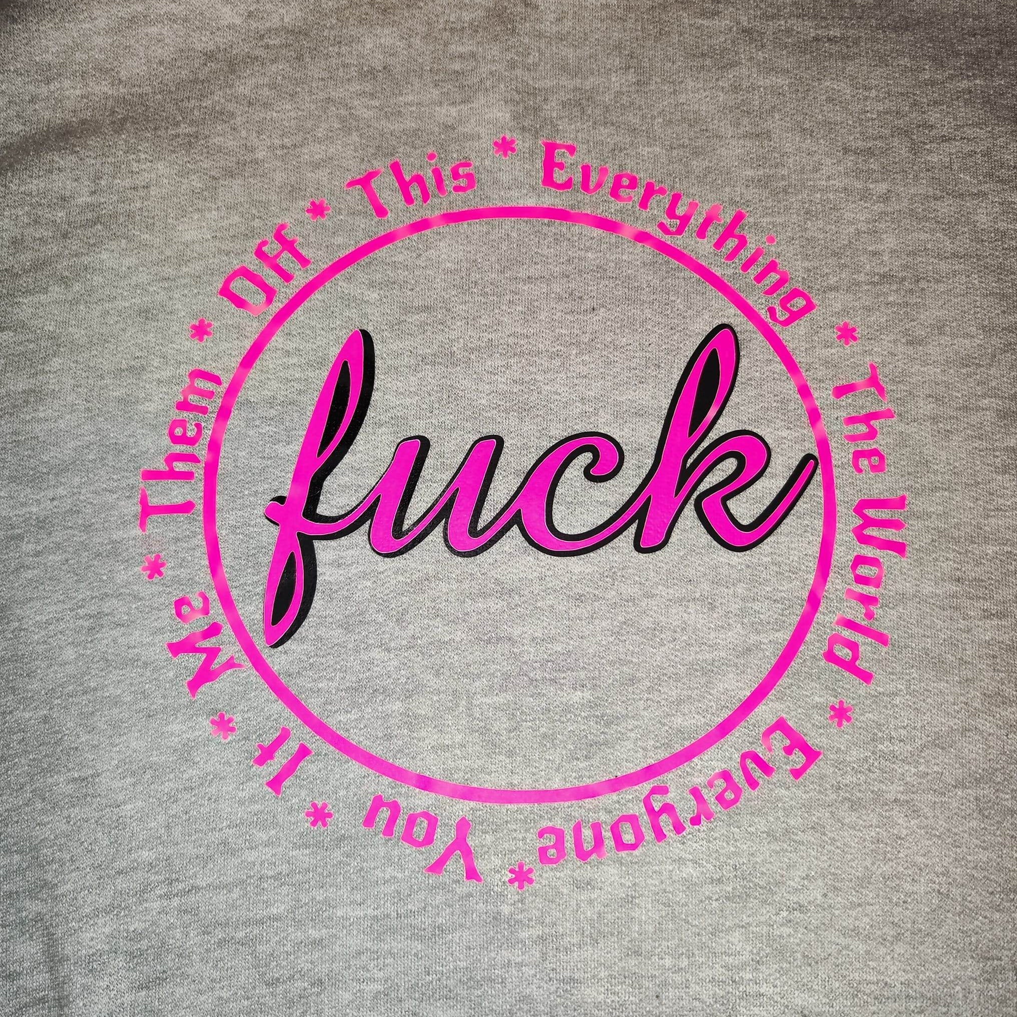 Plotterdatei F*CK PNG,SVG,DXF - Sewando