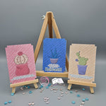 Plotterdatei Kaktus Freunde, Sublimation, Drucken, Digistamp, Digipaper - Sewando