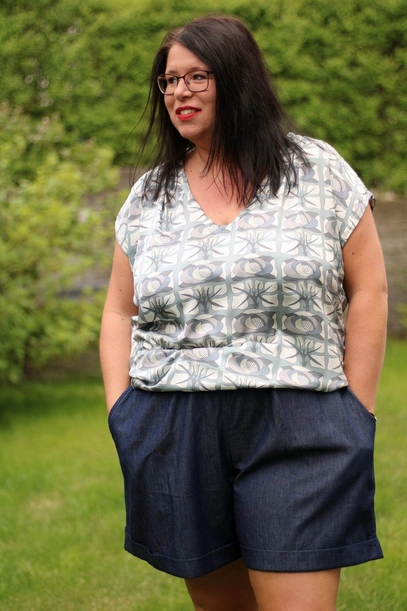 Schnittmuster Hose NAILA Gr. 34-54 : - Sewando