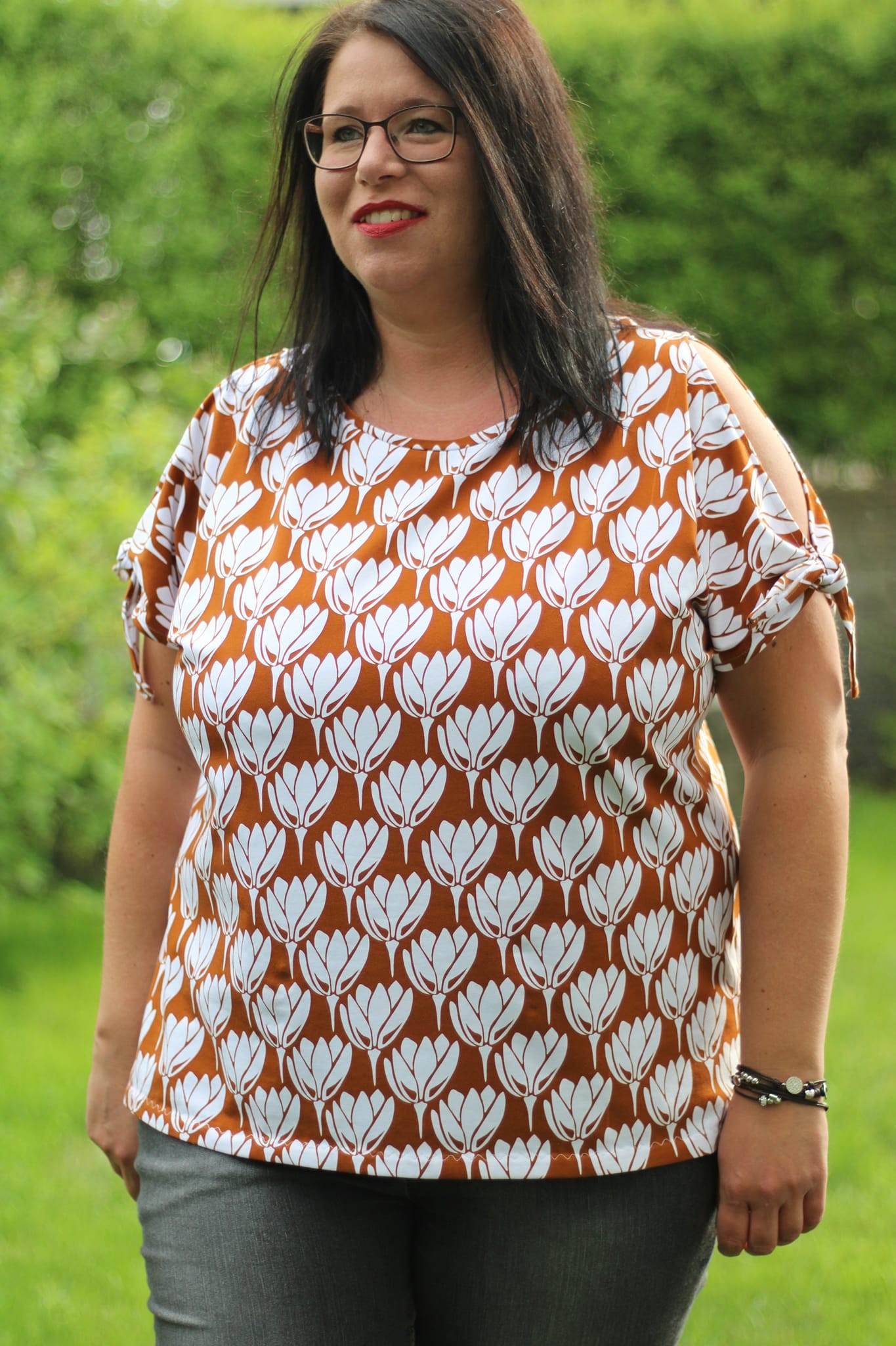 Schnittmuster Knotenshirt ASCHAU Gr. 32-56 - Sewando