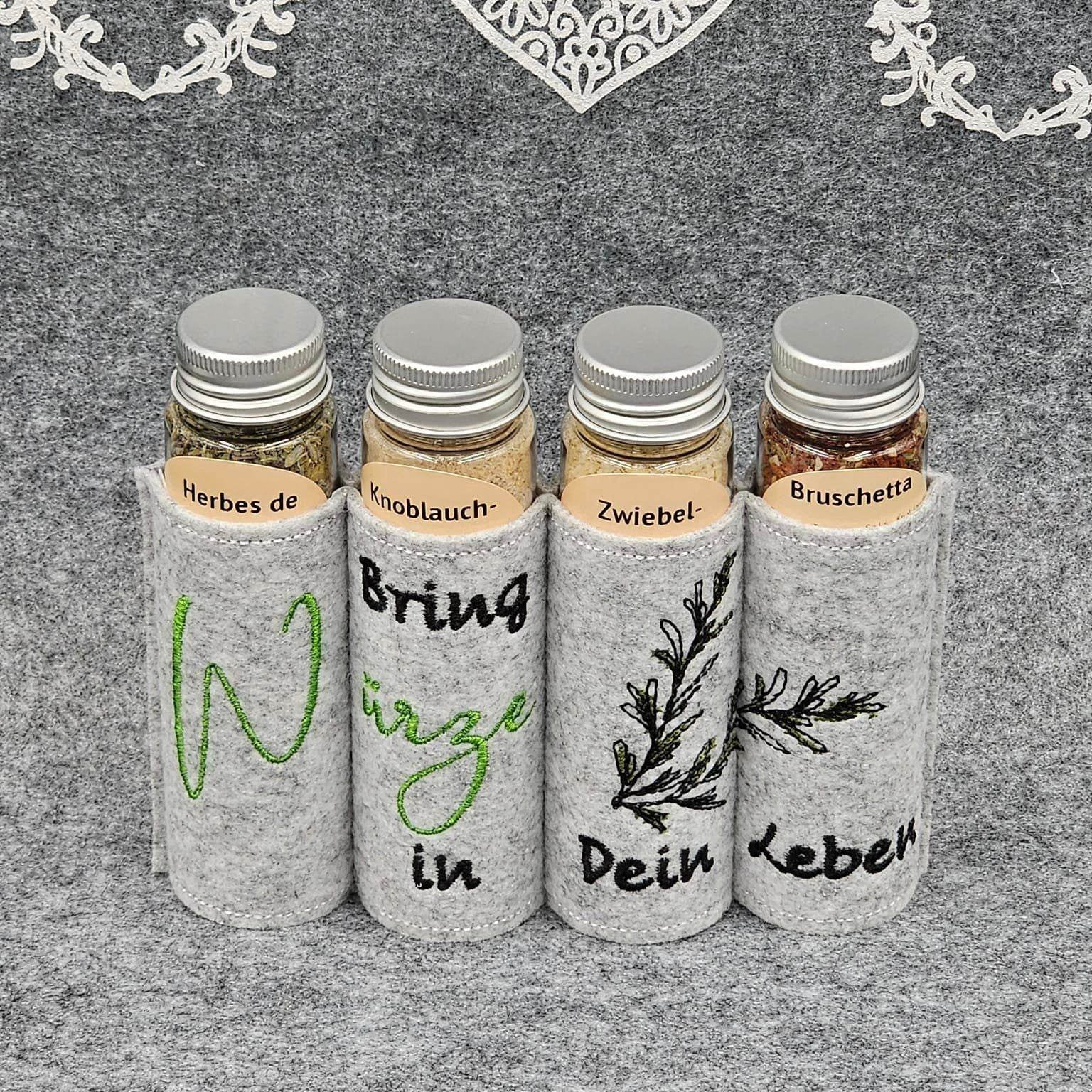 Stickdatei - Gewürzständer SPICES to go - Sewando