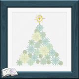 Digistamp Weihnachtsbaum Schneeflocken Plotten, Sublimation, Drucken, Digistamp - Sewando