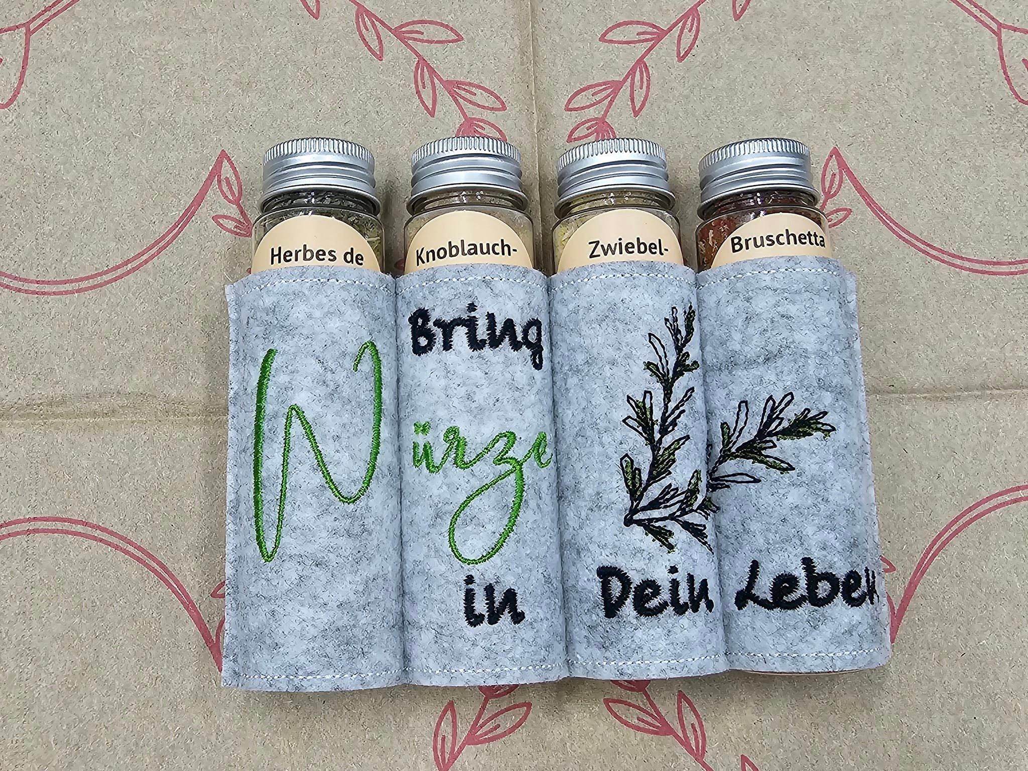 Stickdatei - Gewürzständer SPICES to go - Sewando