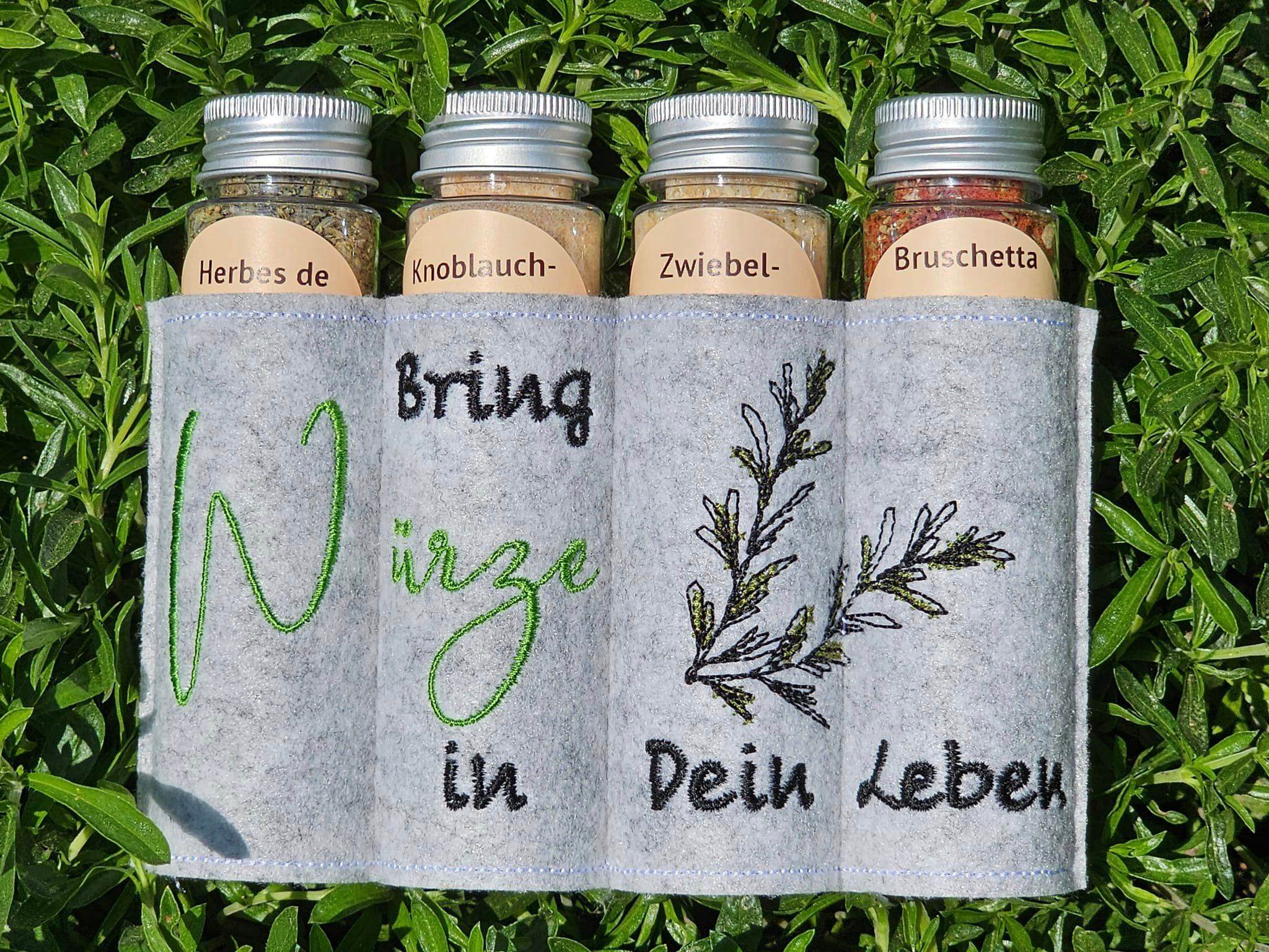 Stickdatei - Gewürzständer SPICES to go - Sewando