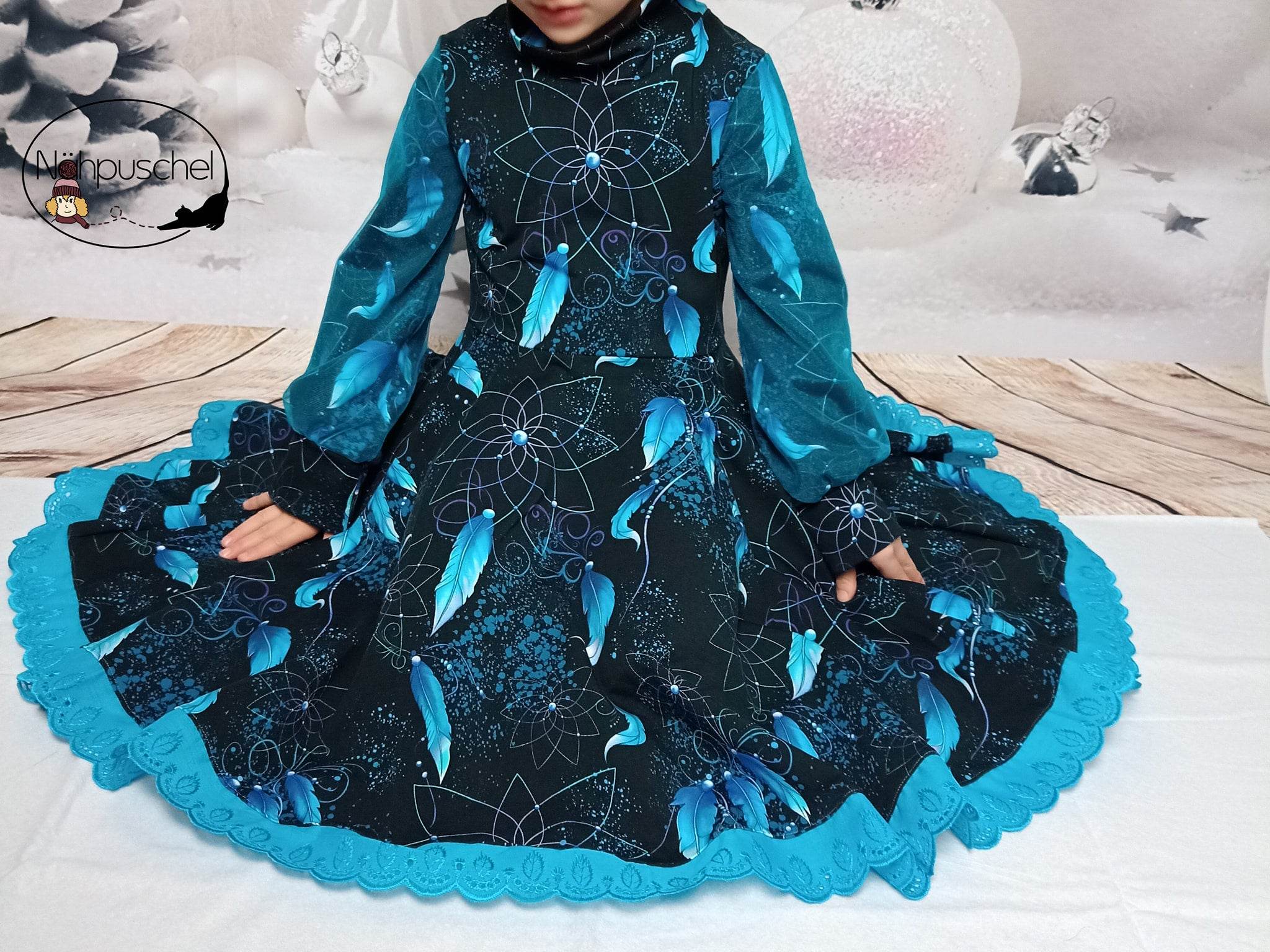 Schnittmuster Kleid Alianda Gr. 80 bis 152 - Sewando