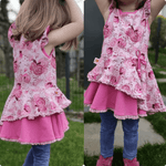 Schnittmuster Kleid AppleJuicy Gr. 80 bis 152 - Sewando