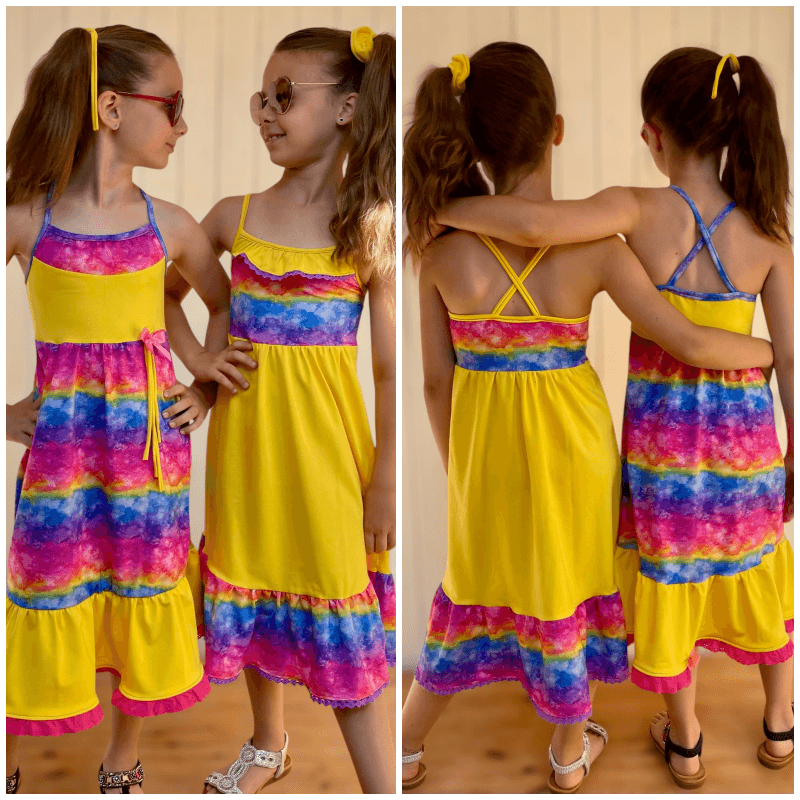 Schnittmuster Bijou Gr. 80 bis 158 Top/Tunika/Kleid - Sewando
